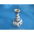 Chinese blue and white porcelain miniature vase, Kangxi