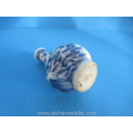 Chinese blue and white porcelain miniature vase, Kangxi