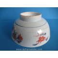 a Chinese imari porcelain bowl