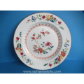 a set of three Chinese famille rose porcelain dishes