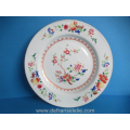 a set of three Chinese famille rose porcelain dishes