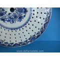 a Chinese blue and white porcelain strainer