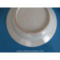 a Chinese blue and white porcelain deep dish