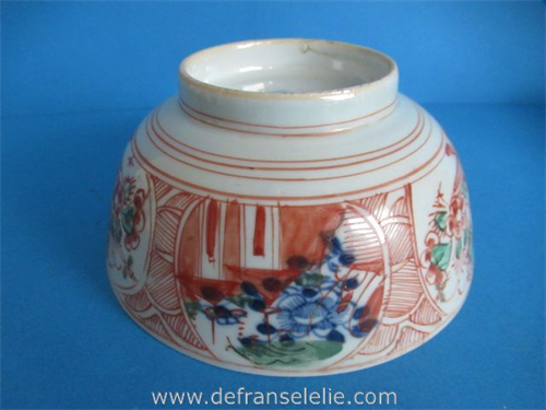 a Chinese Amsterdams bont porcelain bowl