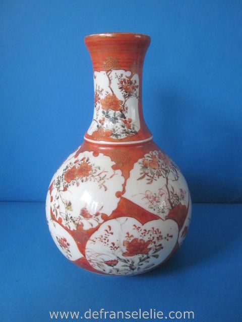 Dicteren viool Dinkarville een antieke Japans porseleinen Kutani vaas: Antiek Japans Porselein: Kunst  en Antiek De Franse Lelie, in- en verkoop en taxatie van Kunst en Antiek